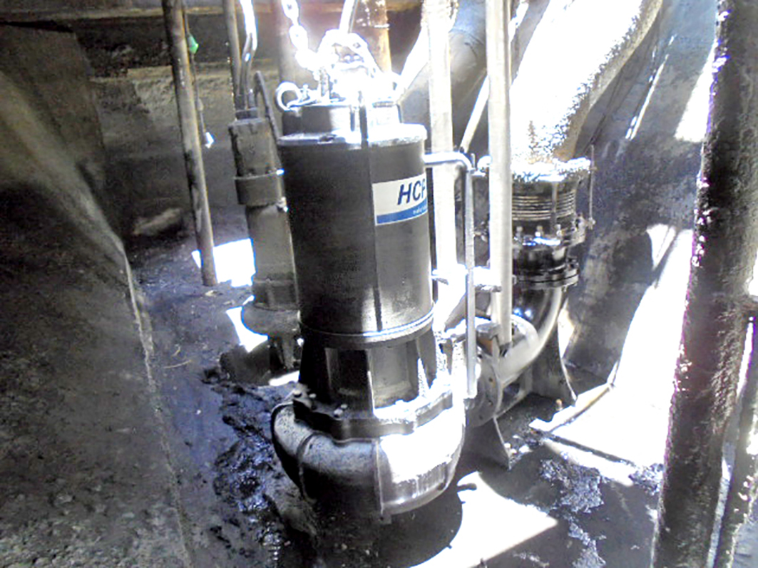 台灣屏東 屏南工業區污水處理場泵浦更新