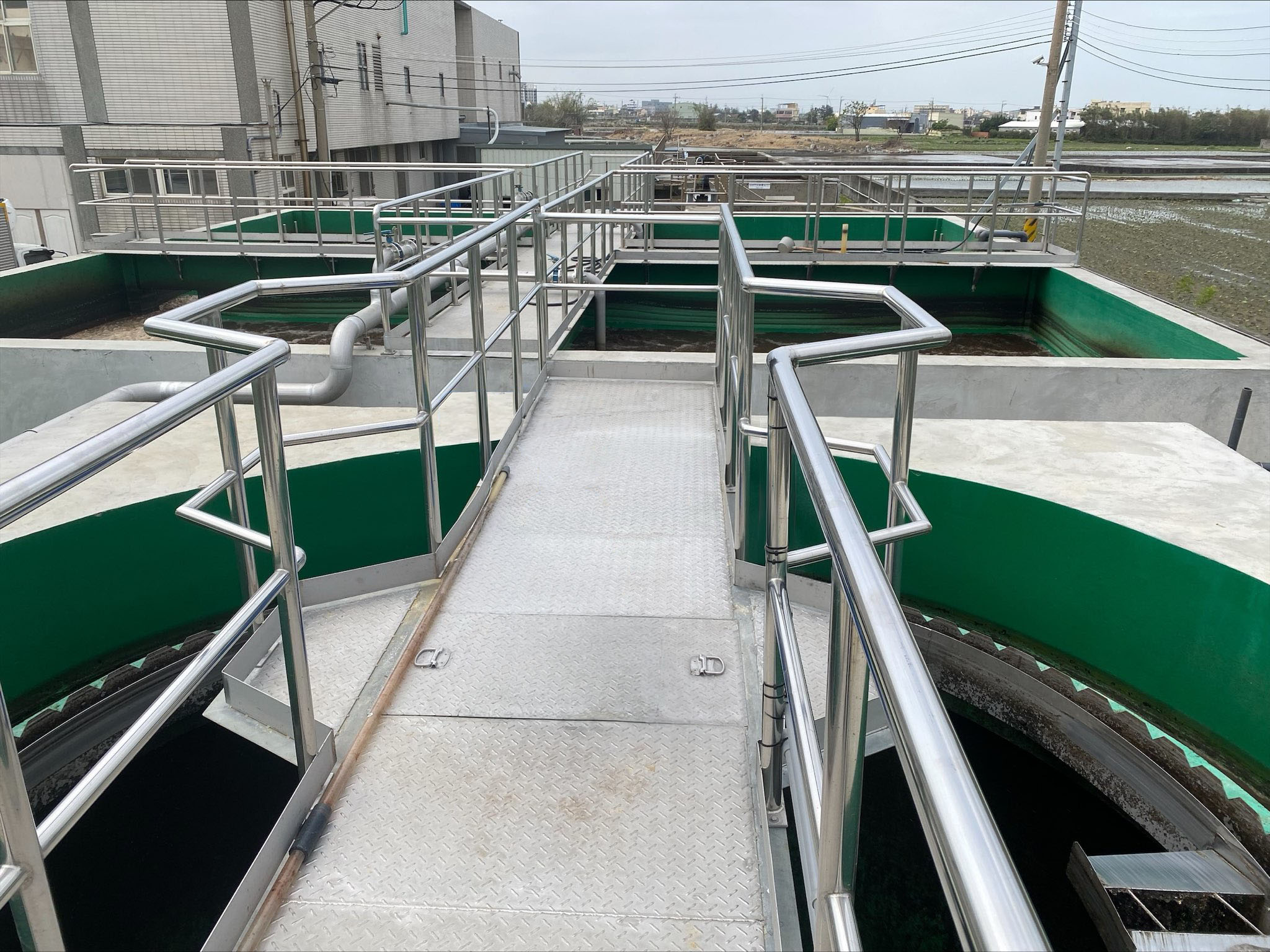 台灣台中 大安肉品市場污水處理增建工程