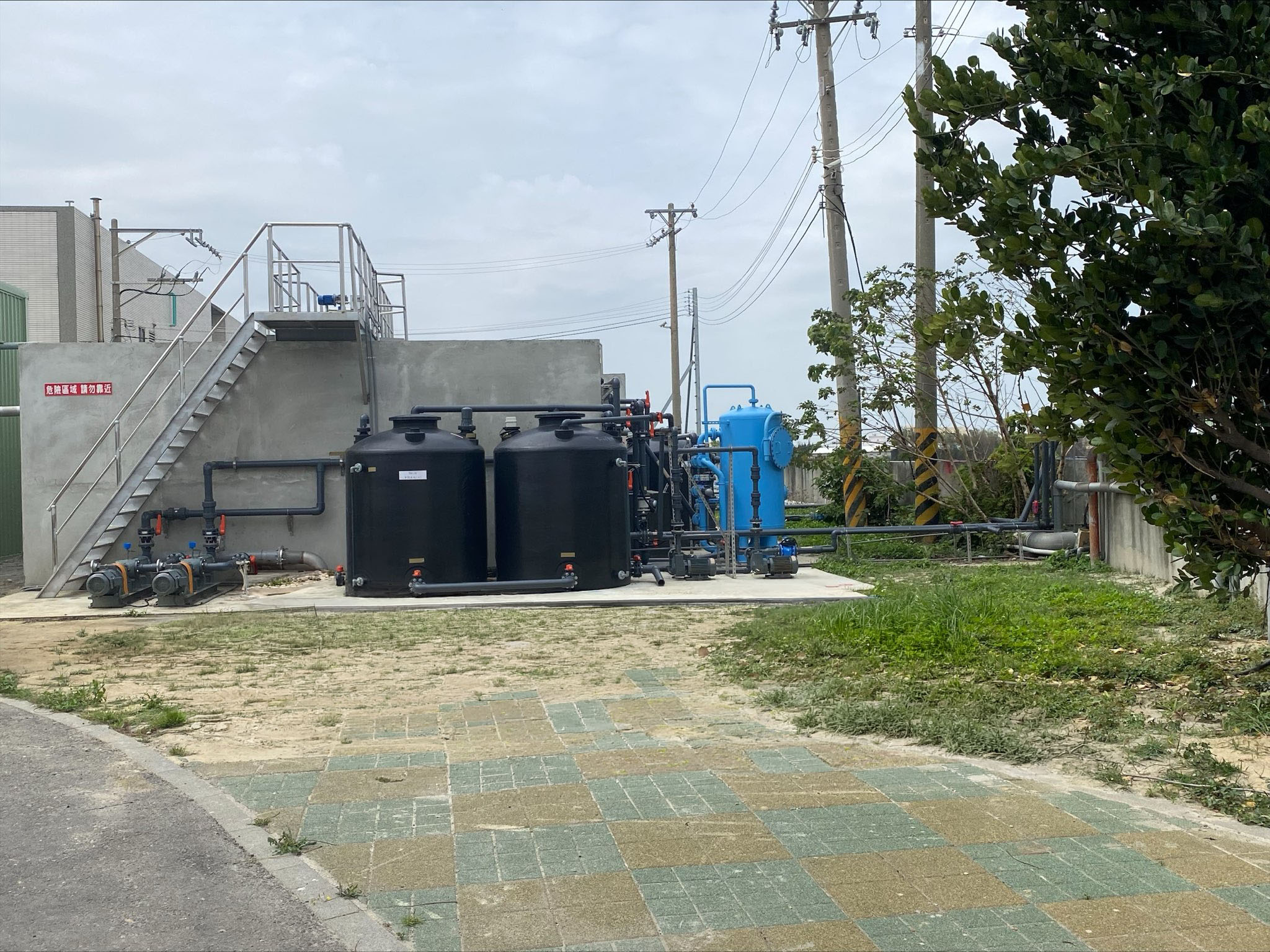 台灣台中 大安肉品市場污水處理增建工程