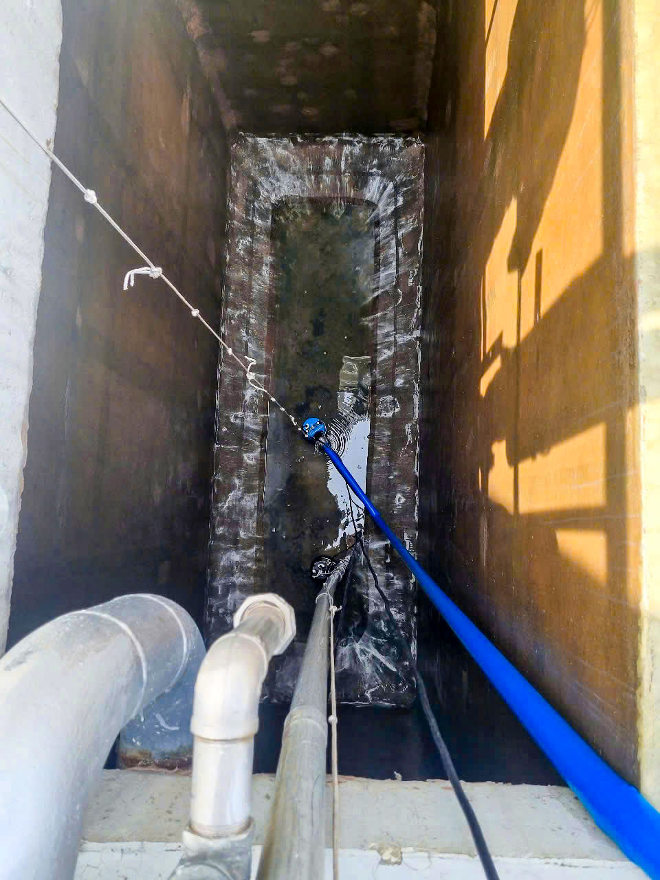 越南胡志明市 養樂多工廠廢水儲槽低水位排水