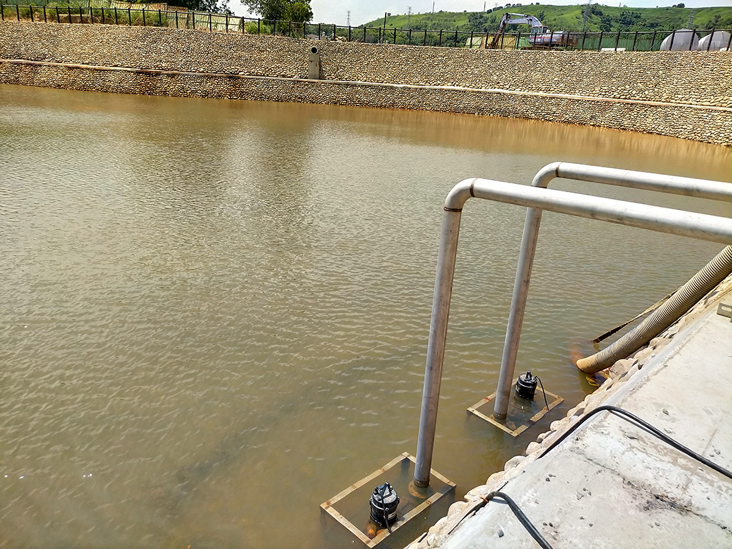 台灣苗栗 通霄溪伏流水開發工程