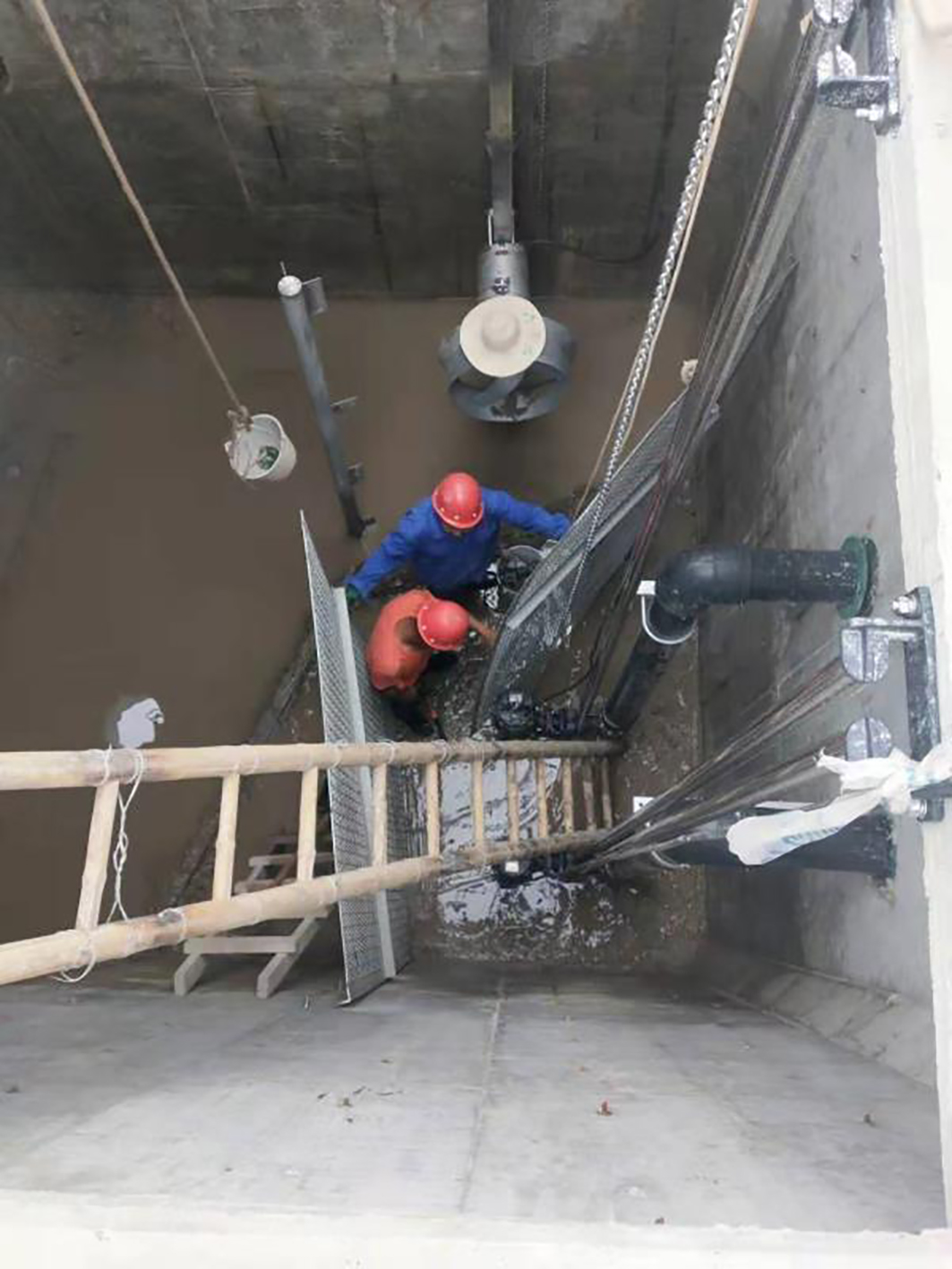 中國江蘇 淮安生豬養殖基地-污水池及生活區配套設施泵站