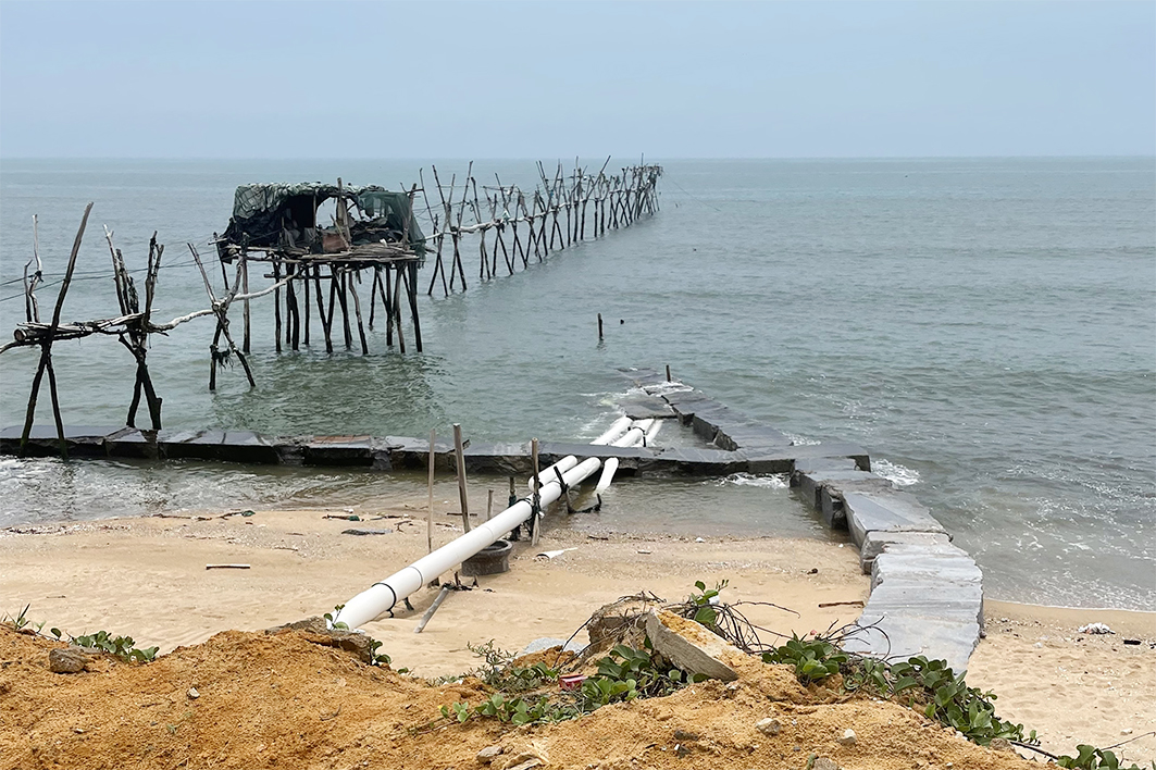 中國福建 漳浦縣海水養殖場海水輸送