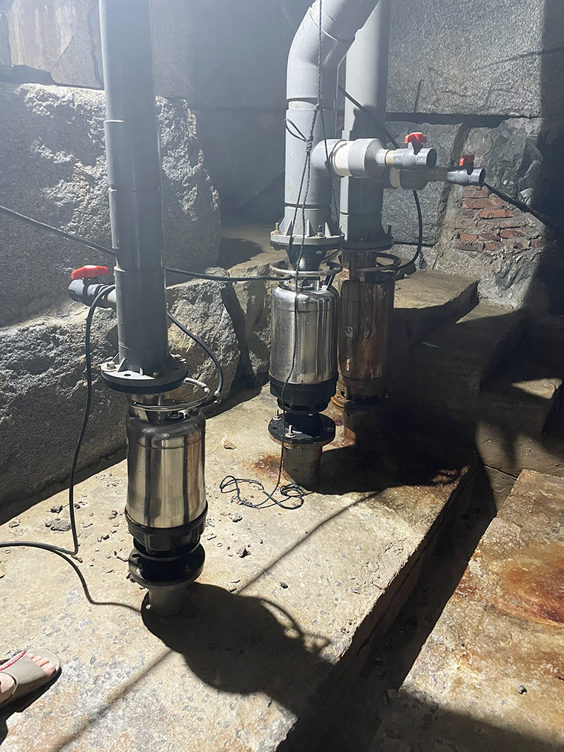 中國福建 漳浦縣海水養殖場海水輸送