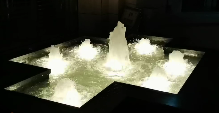 中國西安 林凱國際大廈-景觀噴泉